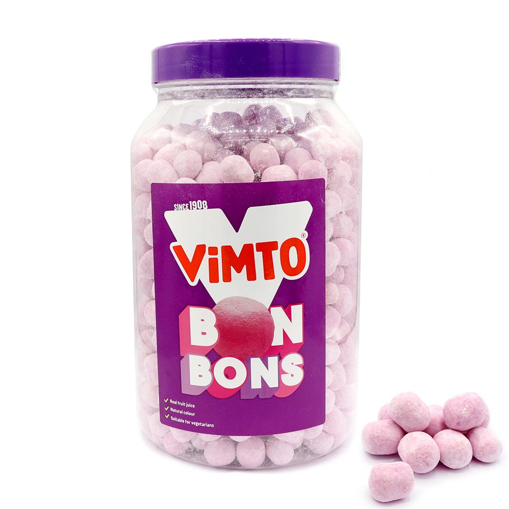 Vimto Bon Bons Pouches and Jars 500G/1KG/2.2KG