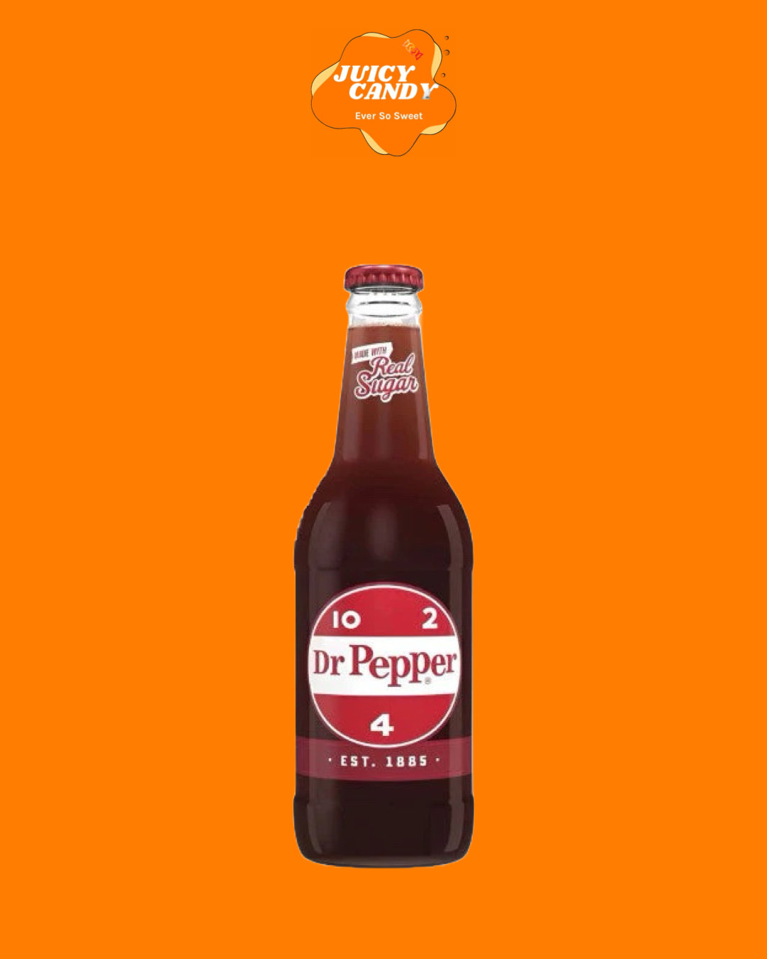 Dr Pepper Glass Bottle Real Cane Sugar (USA)