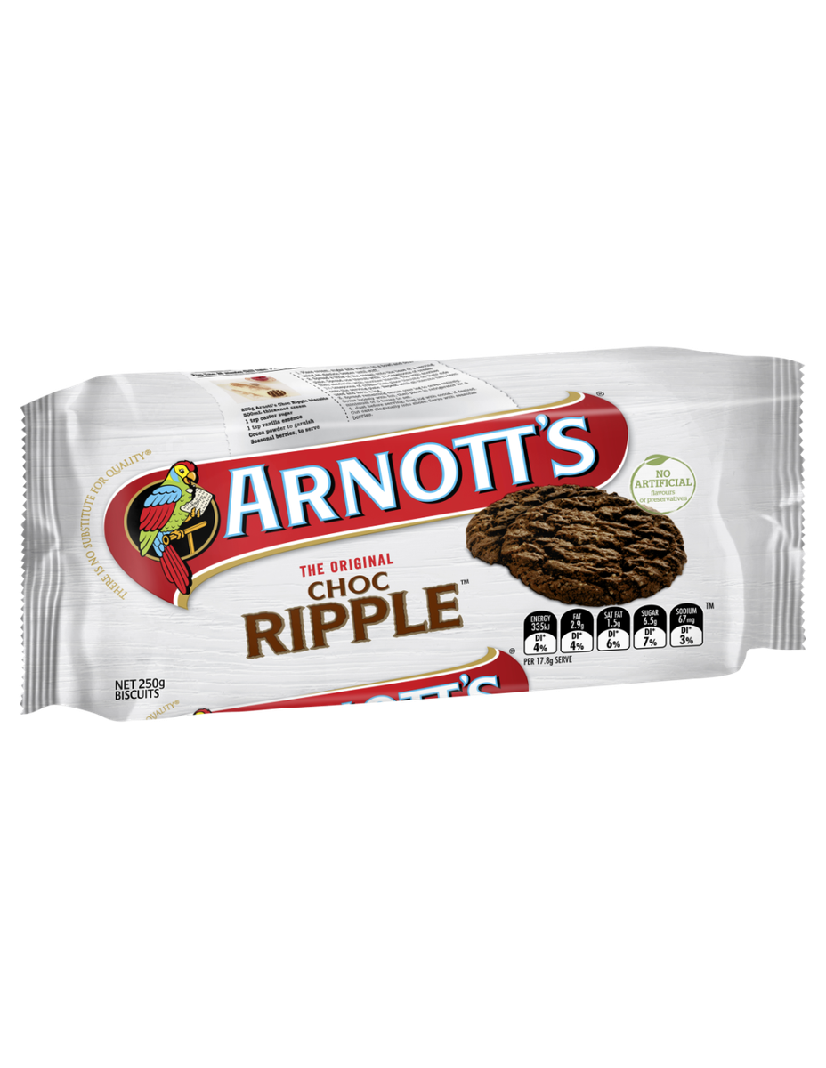 Arnotts Chocolate Ripple (Australia) x2 Packs