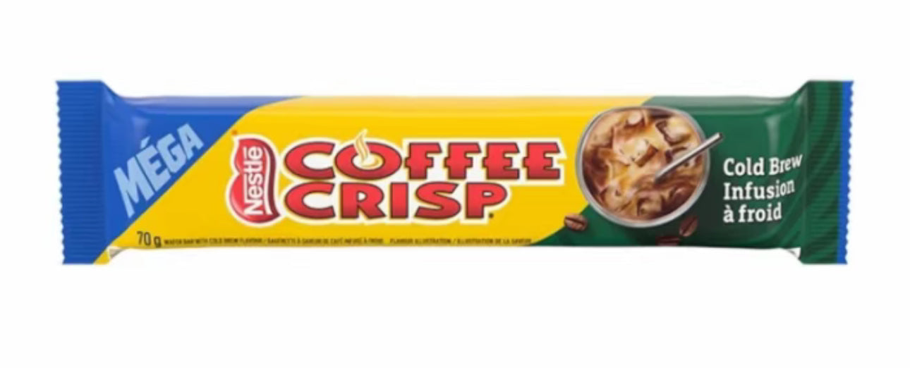 Coffee Crisps Mega Cold Brew Infusion 70G
