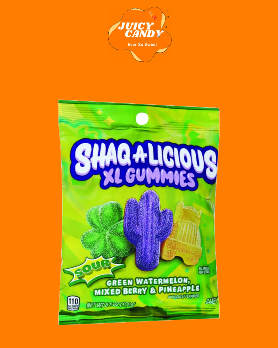 SHAQALICIOUS XL GUMMIES SOUR (USA)