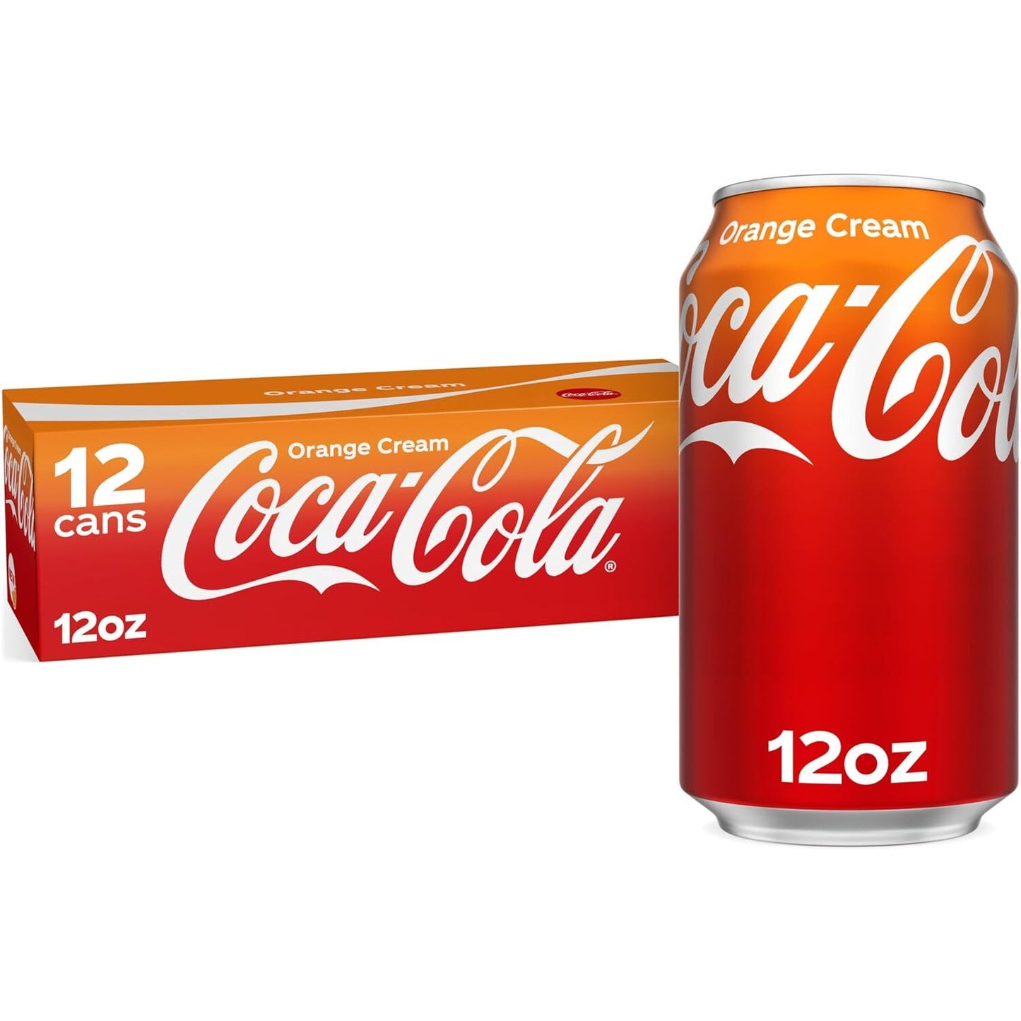 Coca Cola Orange Cream Single/Case (USA)
