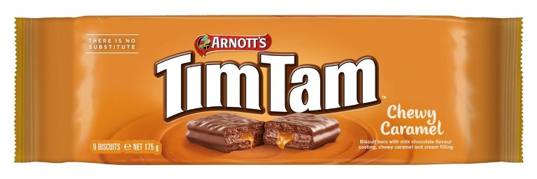 Tim Tam’s Bundle x5 Flavours - Extra Chocolate - Chewy Caramel - Dark Chocolate - Original - Gluten Free
