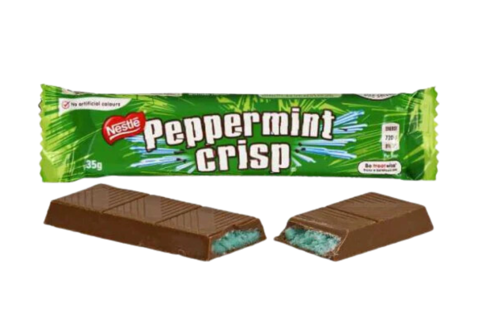 Nestle Peppermint Crisp 35g x2 Bars (Australian import)