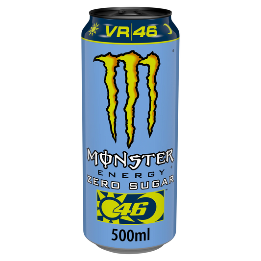 New Monster Energy Rossi VR46 Zero case of x12