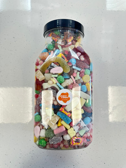 Pick N Mix Sweet Jar 3KG - Leave notes for custom pick n mix