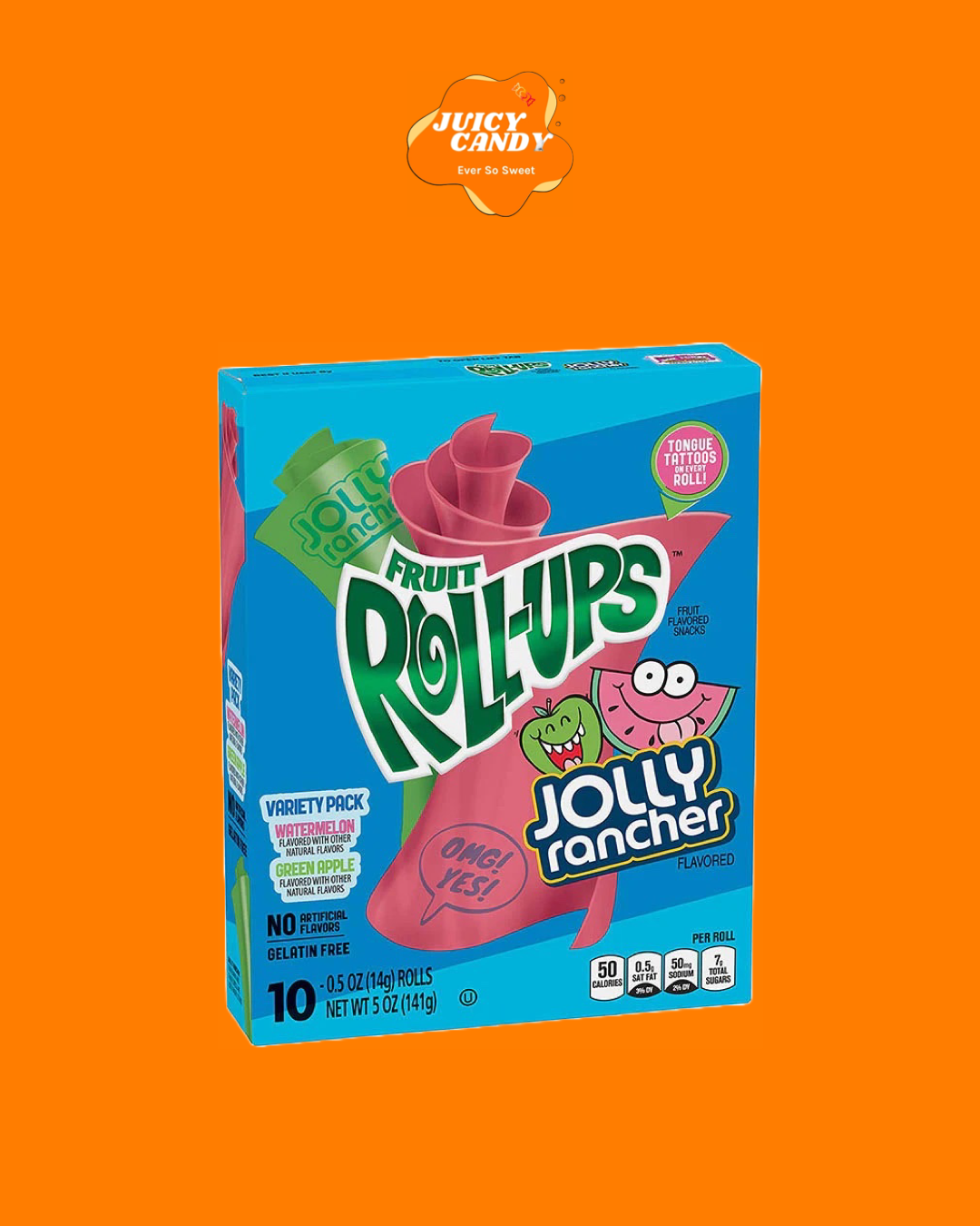 Jolly Rancher Fruit Roll Ups Box (USA)
