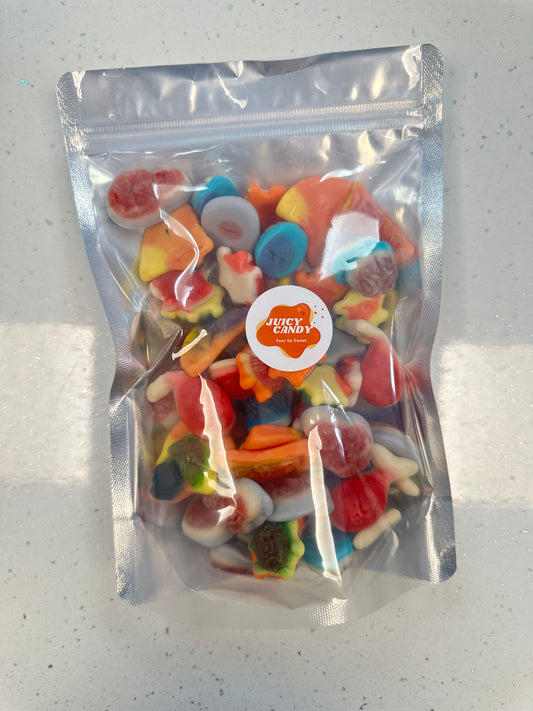 Jelly Filled Mix Pick N Mix Pouch 500G (Gluten Free) Popular