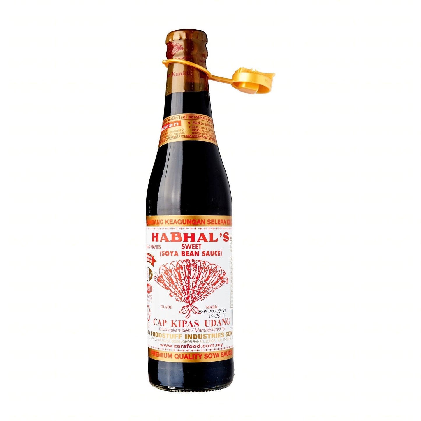 HABHAL'S Sweet Soya Bean Sauce Kicap Lemak Manis 645ml