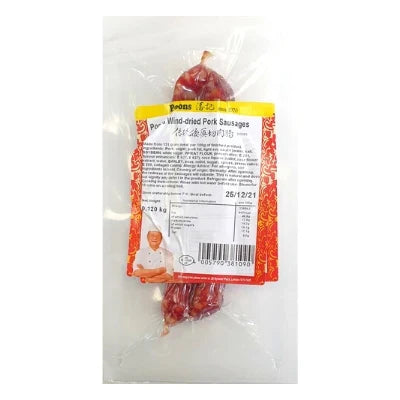 POONS Wind-Dried Pork Sausages 120g