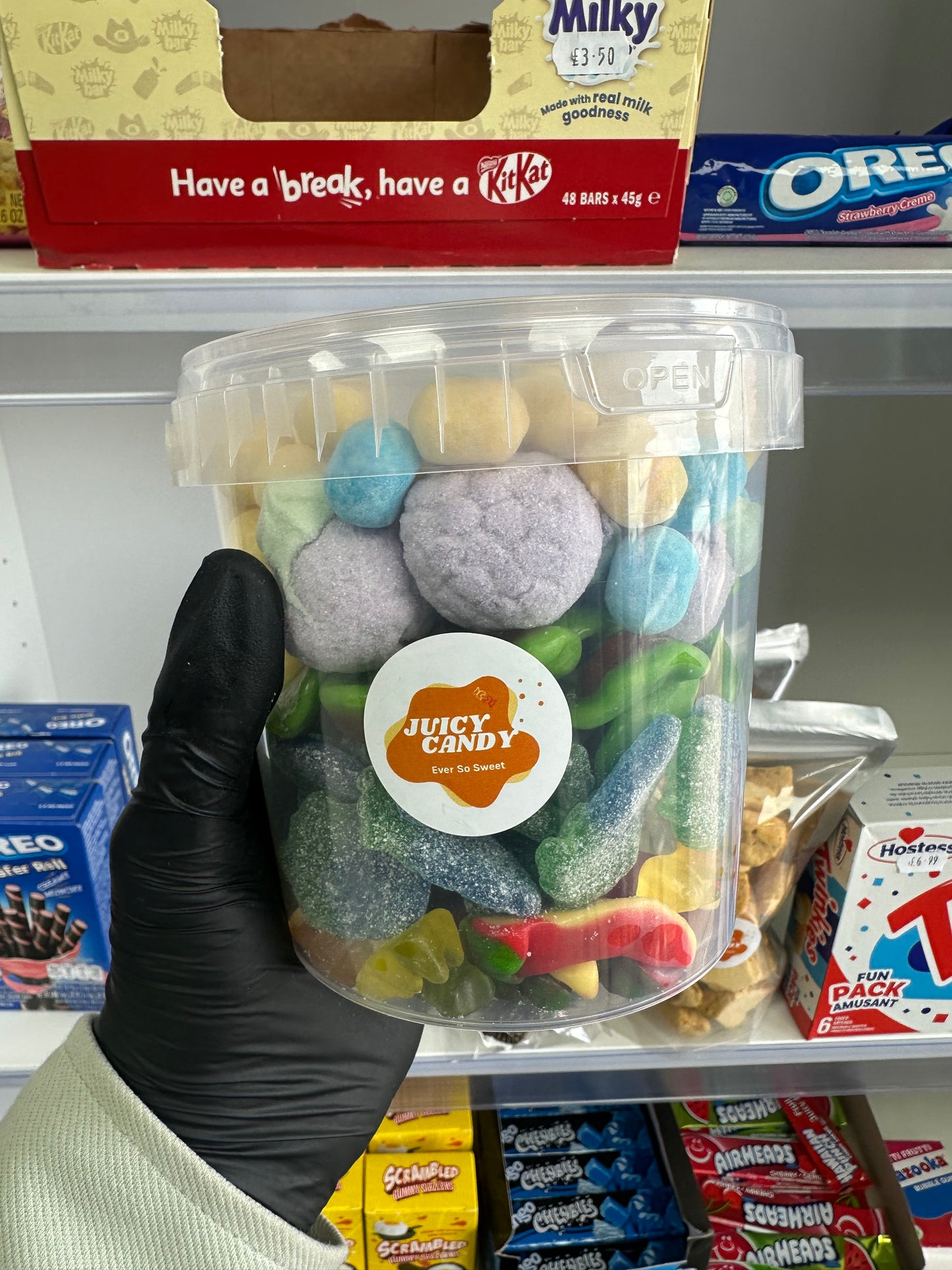 Pick N Mix Sweet Tubs - Perfect for Gifts (700g-800g)