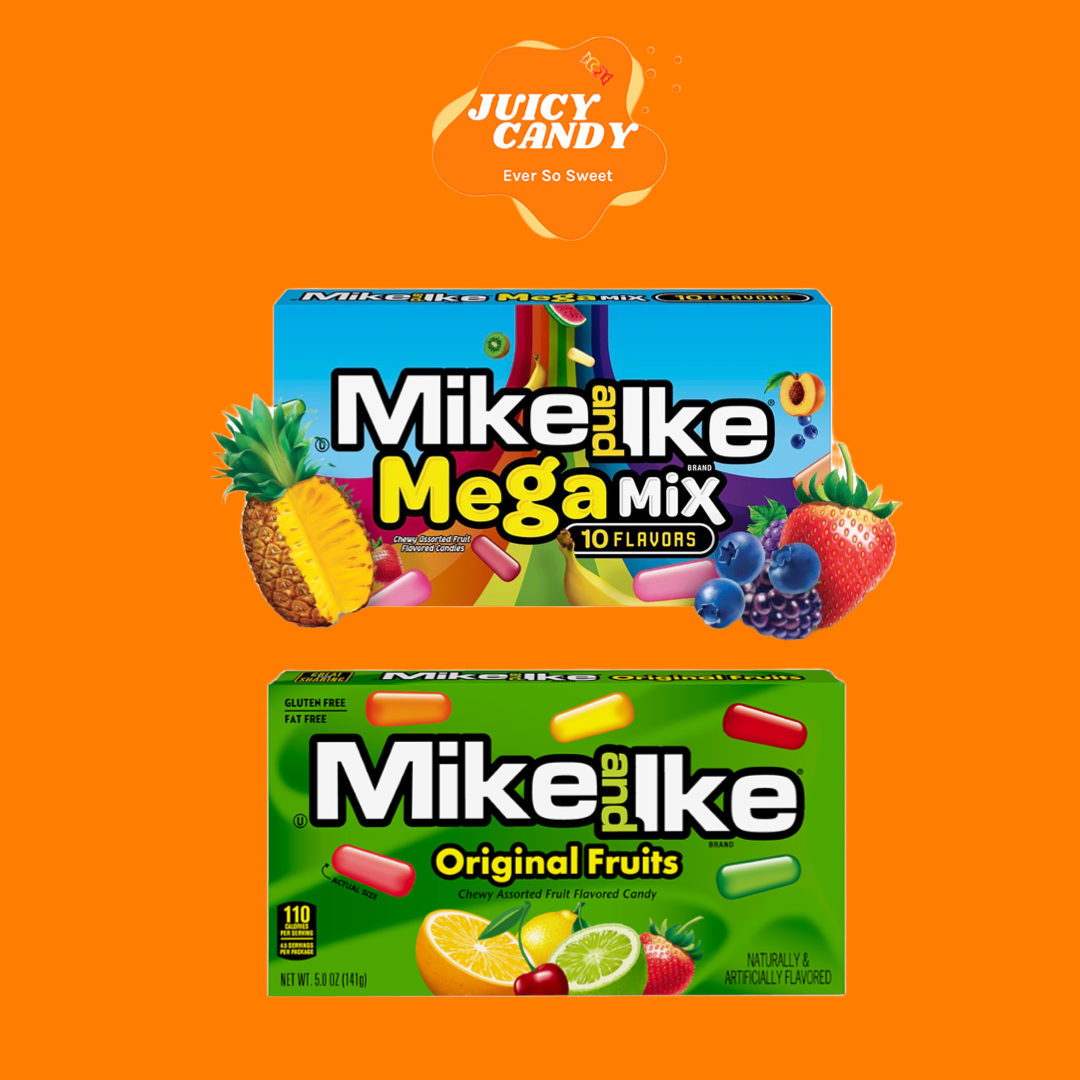 Mike & Ike Theatre Boxes - Choose Your Flavour