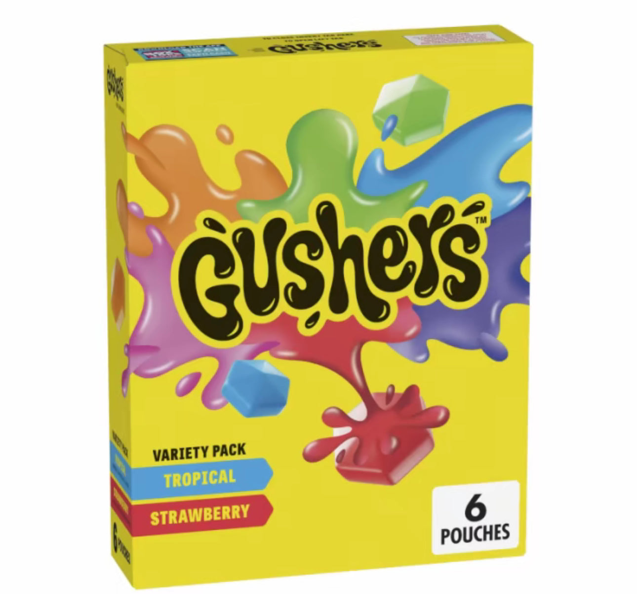 American Fruit Gushers - Choose Your Flavour (X6 Pouches per box)