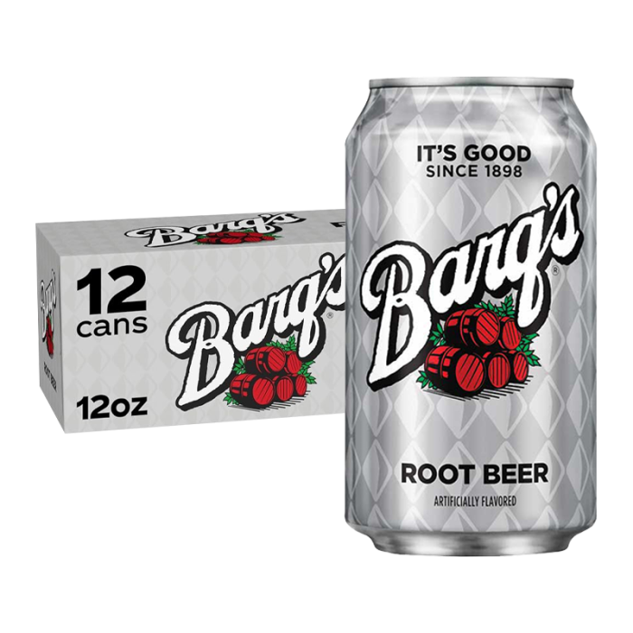 Barq’s Root Beer - 12 Pack - 12oz - 355ml USA Imported Fizzy Drink