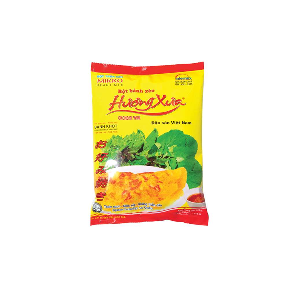 MIKKO Bot Banh Xeo Huong Xua 500g
