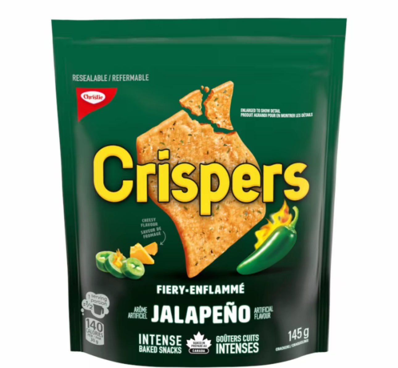 Crispers Crackers Canadian Range - 145G