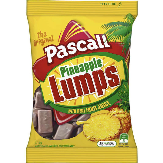 Pascall Pineapple Lumps 120G (Australian Import) x2 Packs