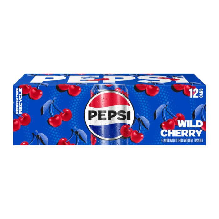 Pepsi Wild Cherry - 12 Pack (12oz) (355ml)