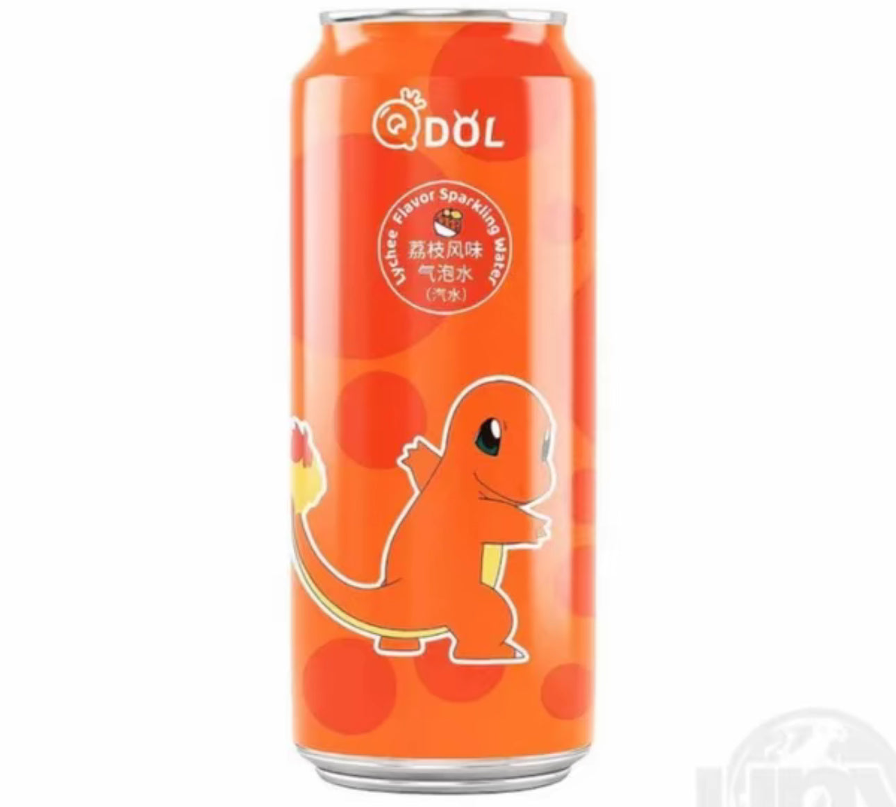 QDOL Pokemon Sparkling Water Big Can Range 500Ml (Imported)