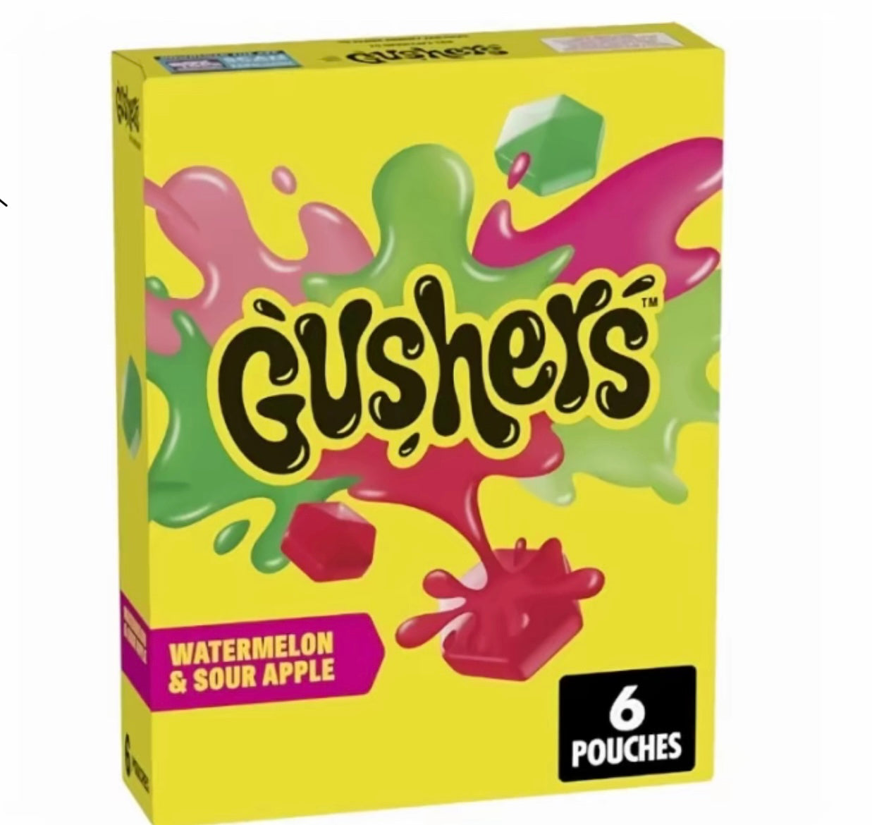 American Fruit Gushers - Choose Your Flavour (X6 Pouches per box)