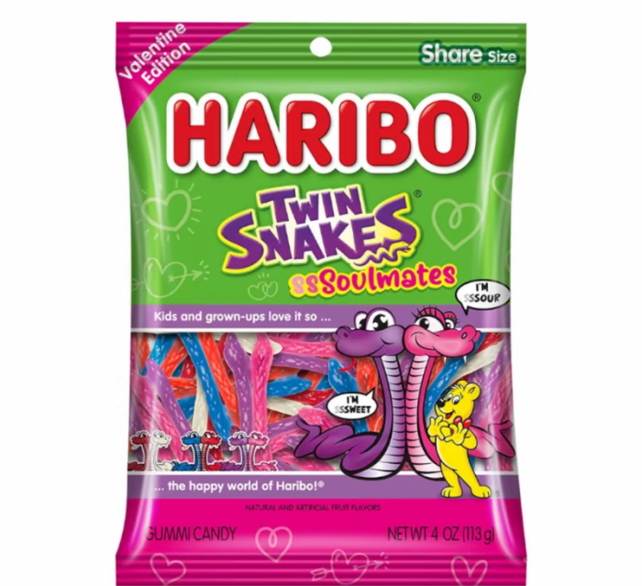 USA Candy Valentines Day - Nik-L-Nips - Haribo - Mike and Ike