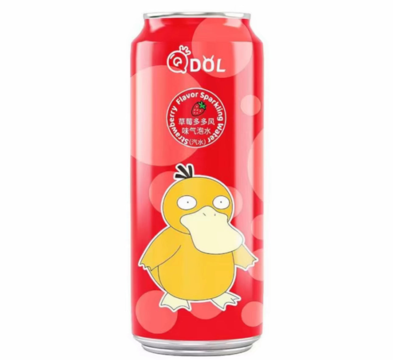 QDOL Pokemon Sparkling Water Big Can Range 500Ml (Imported)