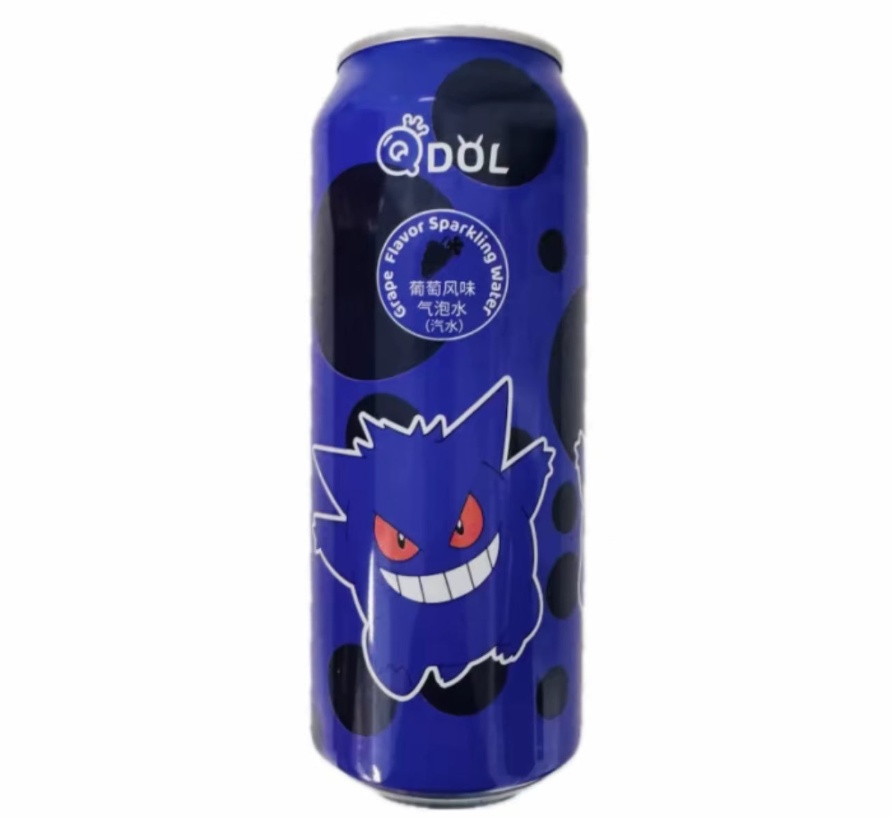 QDOL Pokemon Sparkling Water Big Can Range 500Ml (Imported)