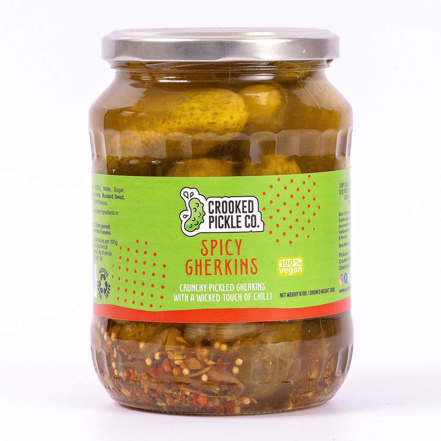 Spicy Gherkins