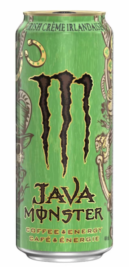 Canadian Monster Energy - Ultra Vice Guava/Monster Mean Bean/Ultra Sunrise/Ultra Blue/Irish Cream/Salted Caramel/Mocha/Trippleshot/LocaMoca/MeanBean
