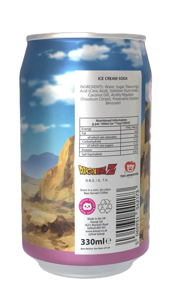 Dragon Ball Z Gotenks' Galactic Freeze -  Ice Cream Flavour Soda