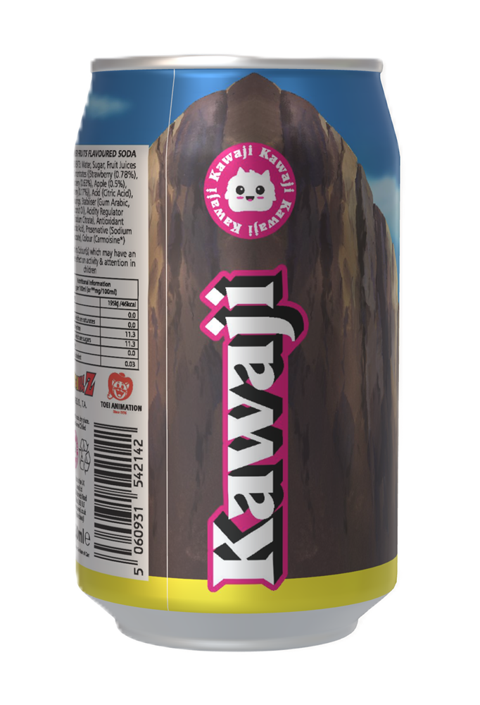 Dragon Ball Z Trunks' Time Portal Punch - Summer Fruits  Flavour Soda