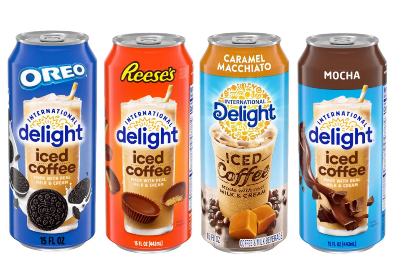 International Delights Iced Coffee - Reese’s/Oreo/Caramel/ Mocha 444ml (Canada)