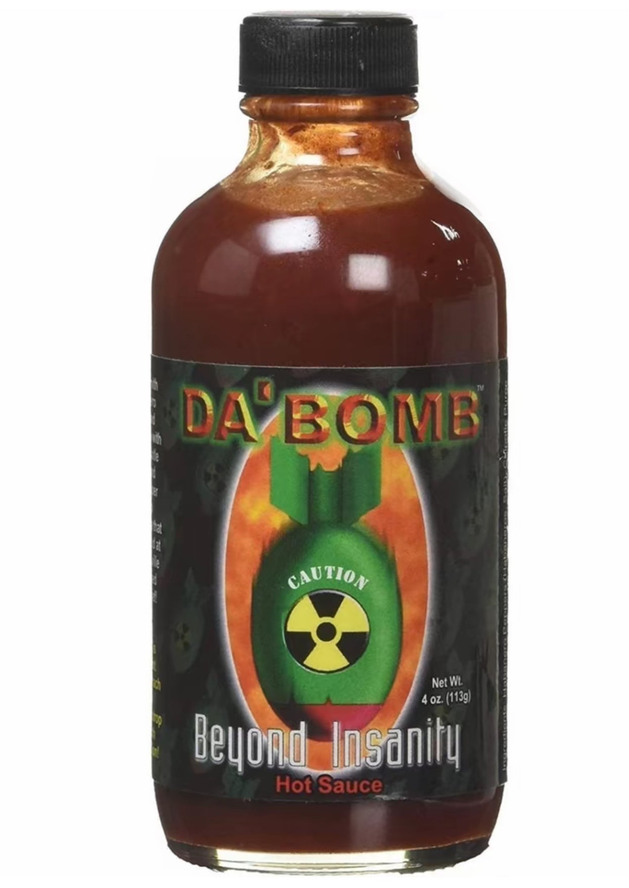 Da’Bomb Beyond Insanity Hot Sauce - 4 Ounce