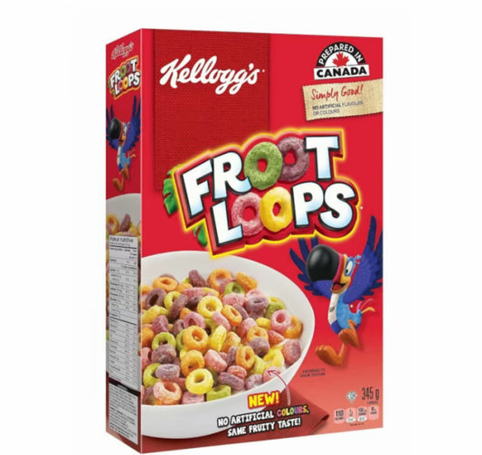Kelloggs Fruit Loops (USA Imports)