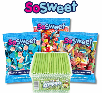 So Sweet 4KG Bundle - Fizzy/Jelly/Blue + Sweetzone Pencil Tub - (Online Exclusive Only)