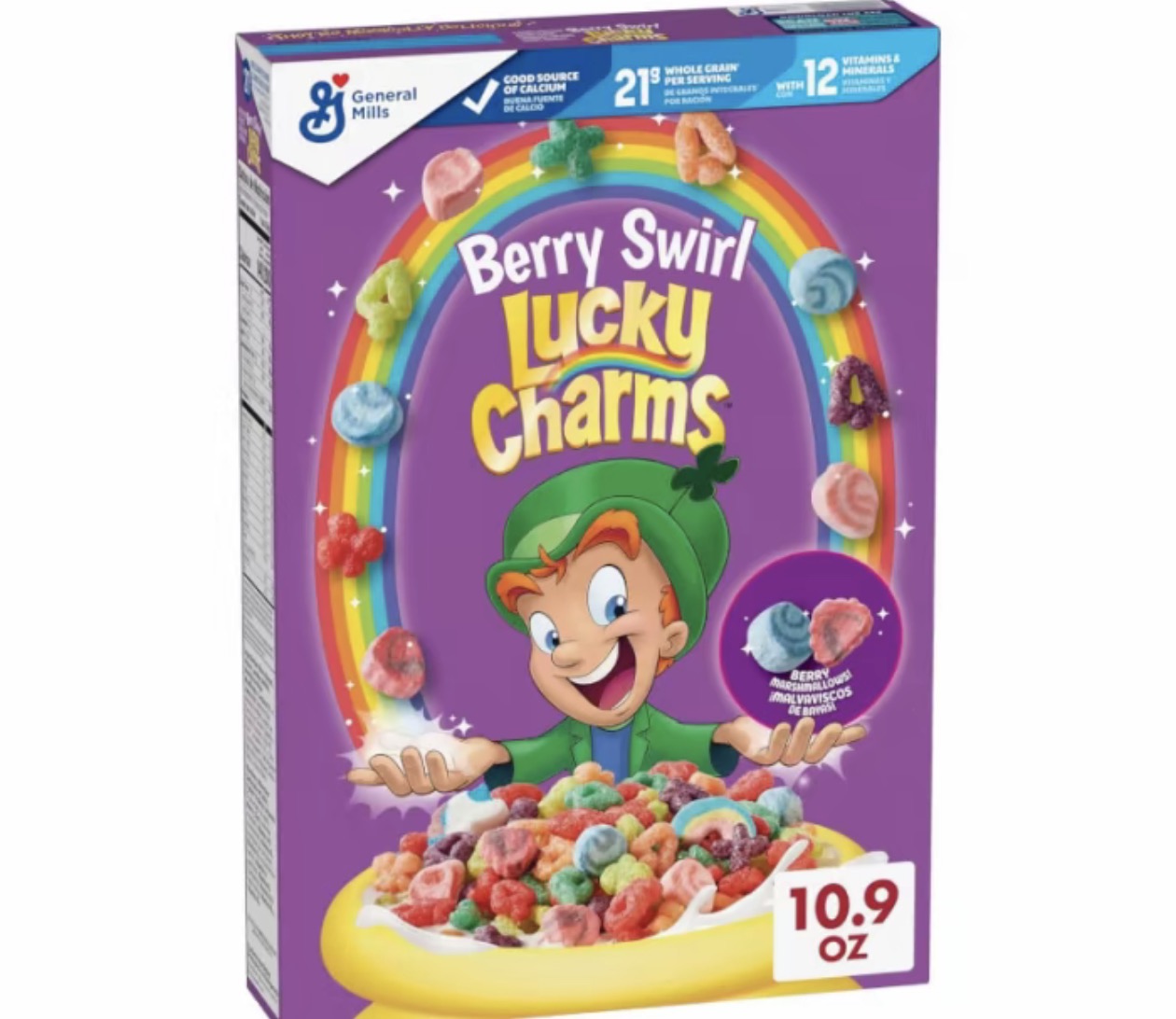 Lucky Charms Berry Swirl (Canadian Cereal)