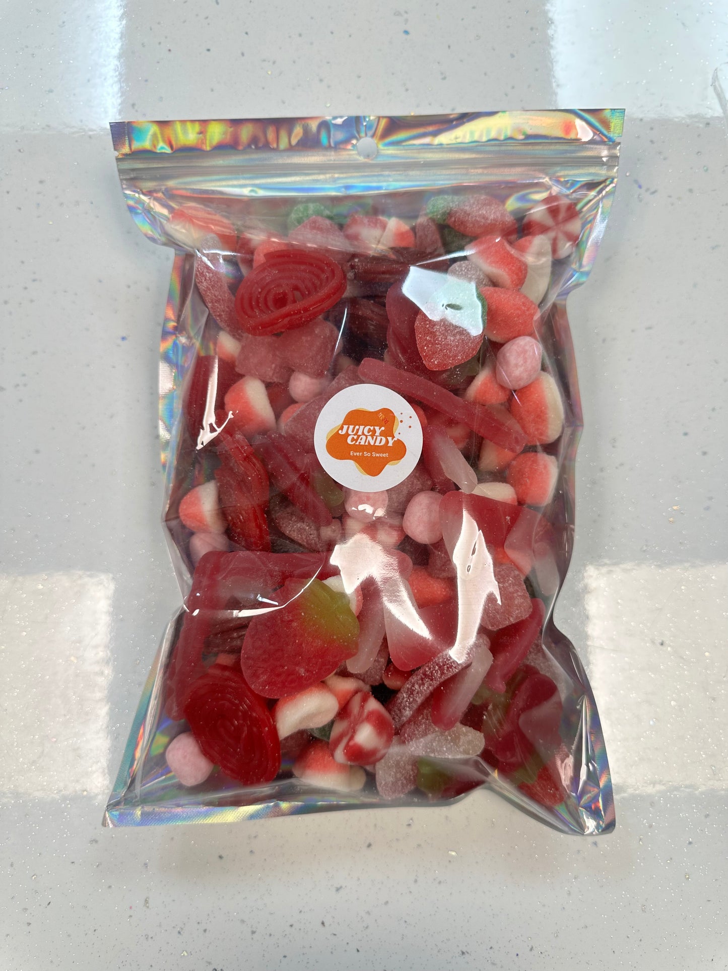 Pick N Mix Pouch - All Fizzy & Gummy Sweets - Choose Your Size