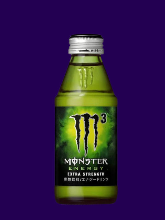 Monster M3 Rare Japanese Import x Case of 24 Bottles (can be exported)