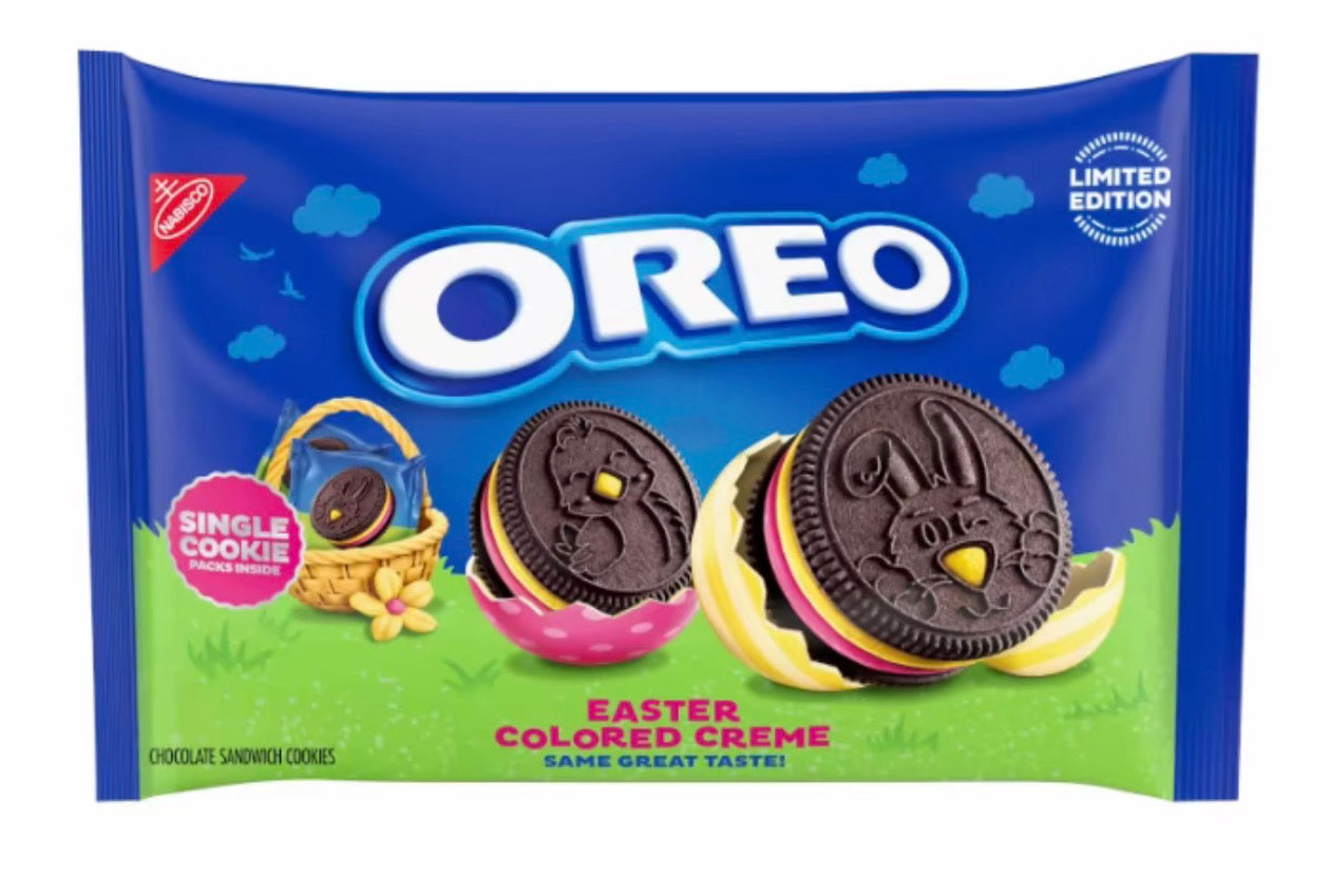 Oreo Eastered Coloured Cookies (USA) 7.14oz
