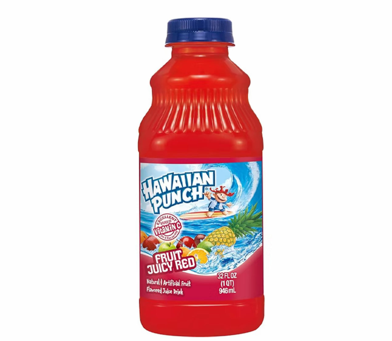 Haiwaiian Punch Flavoured Drink Bottles Range 32oz (946ml)