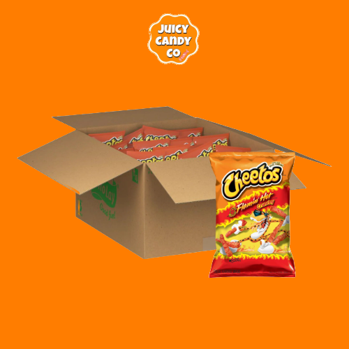 American Cheetos Crunchy Flaming Hot (226.6g) x10 Packs