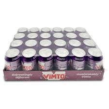 Vimto/Diet Coke/Bitter Shandy/Coca Cola/Cherry Coke/Sprite/Tango UK Fizzy Drinks 24 Pack -  330ml Cans