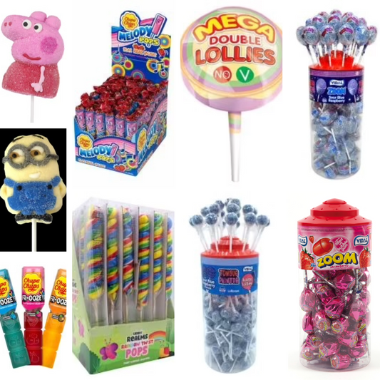 Wholesale Lolly Pops Sheffield - Choose Your flavour