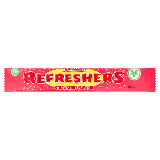 Swizzels Refreshers Strawberry Flavour Chew Bars x60