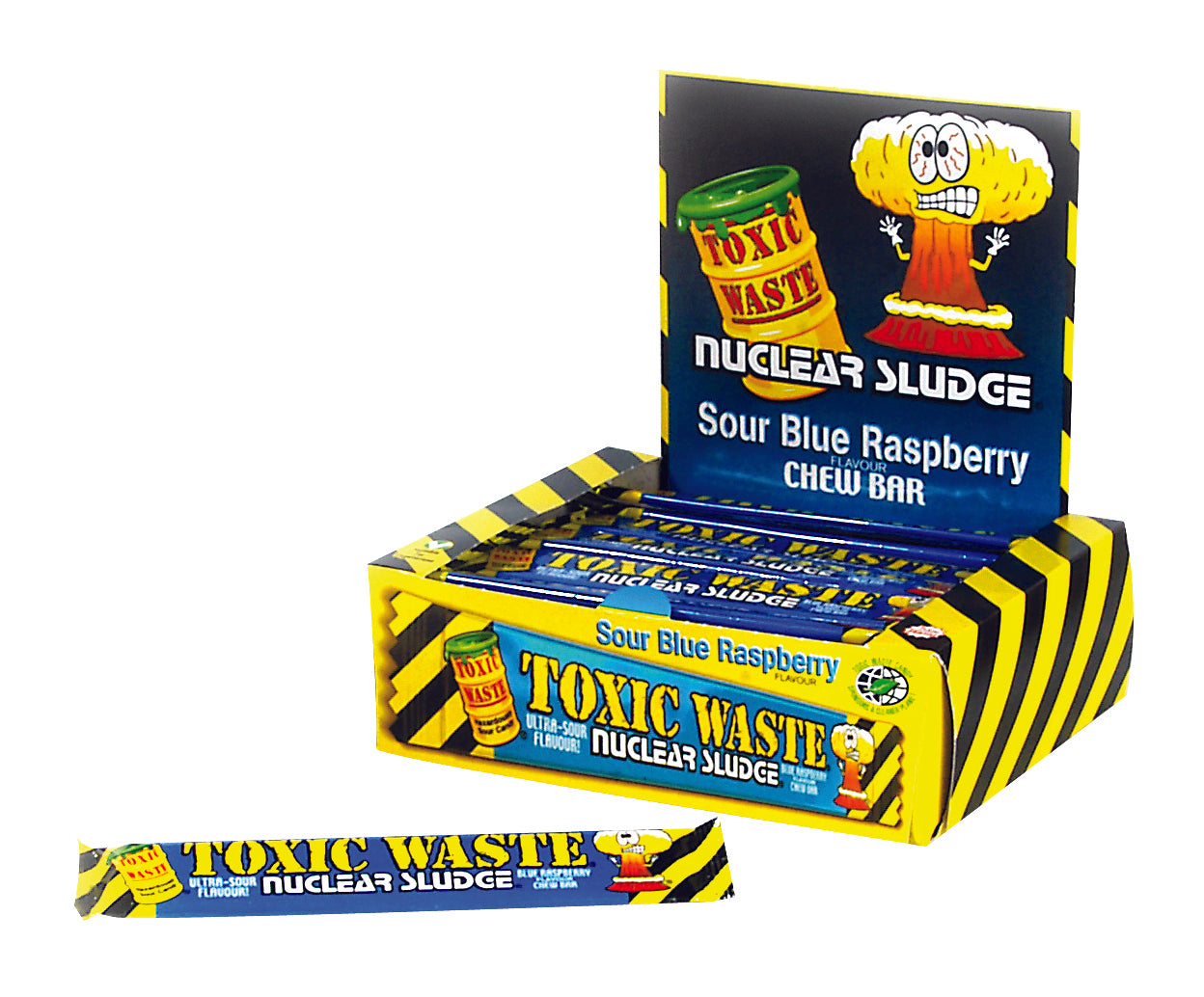 Toxic Waste Chew Bars - Cherry/Blueraspberry/Apple x60 Per case