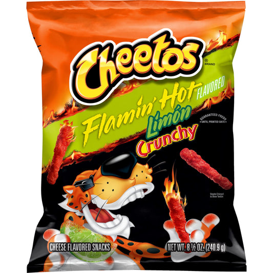 Cheetos Flaming Hot Lime Flavour (USA) (NEW) 226G