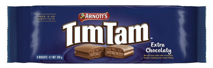 Tim Tam’s Bundle x5 Flavours - Extra Chocolate - Chewy Caramel - Dark Chocolate - Original - Gluten Free