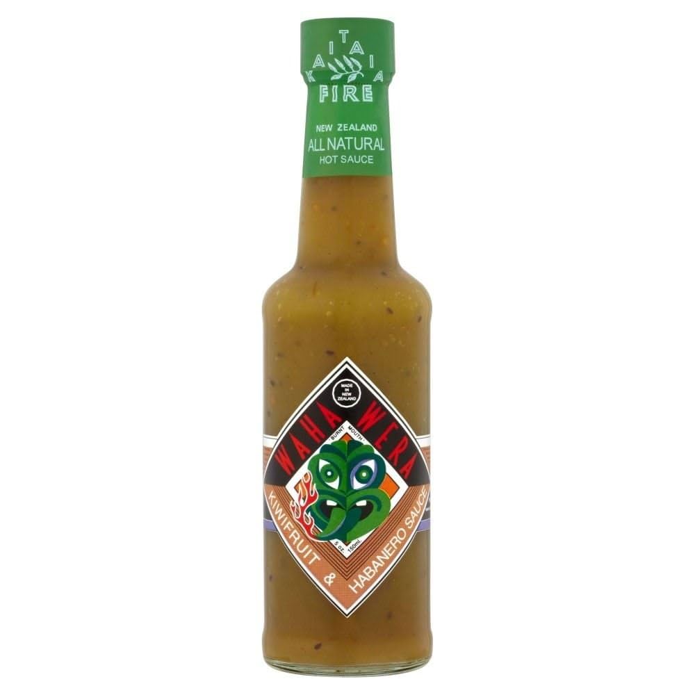 Waha Wera Kiwifruit Habanero Sauce (150ml)
