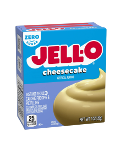 Jell-O - Banana Cream - Butterscotch - Pistachio - Vanilla - Chocolate - Chocolate Fudge - White Chocolate - Black Cherry - Cheese Cake