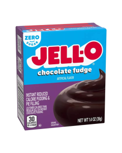 Jell-O - Banana Cream - Butterscotch - Pistachio - Vanilla - Chocolate - Chocolate Fudge - White Chocolate - Black Cherry - Cheese Cake